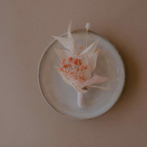 Boutonnière Rose