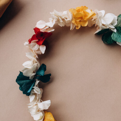 Couronne de fleurs Mia